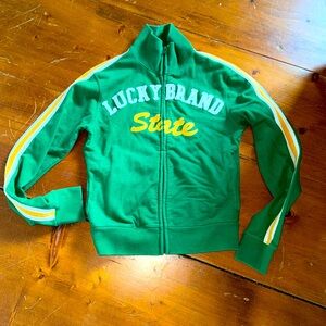 Lucky Brand zipper sweatshirt